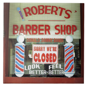 Carreau Salon de coiffure de Roberts