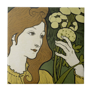 Carreau Salon des Cent ~ Exposition de E. Grasset