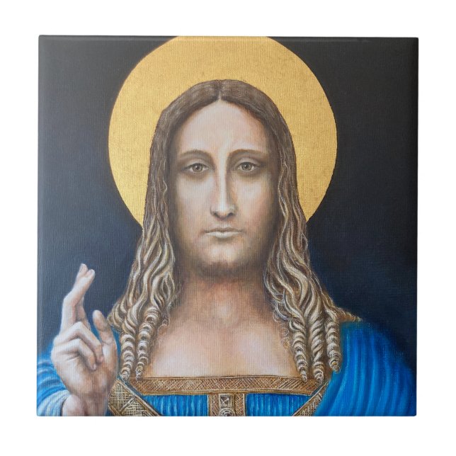 Carreau Salvator Mundi (Devant)