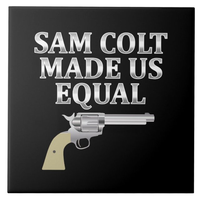 Carreau Sam colt made us equal (Devant)