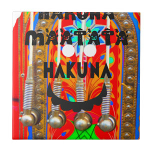 Carreau Samba couleurs du carnaval Hakuna Matata blings.pn
