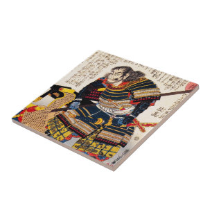 Carreau Samouraïs japonais classiques traditionnels frais
