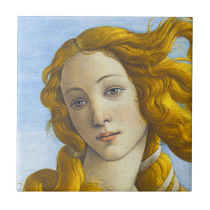 Carreau Sandro Botticelli - Détail de la naissance de Vénu