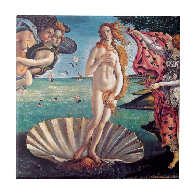 Carreau Sandro Botticelli - La Naissance de Vénus - Beaux- (Devant)