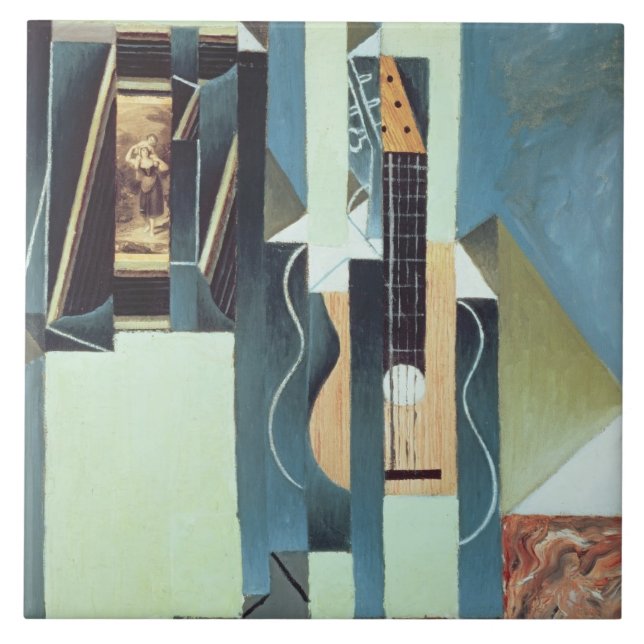 Carreau Sans titre (huile sur la toile) (Devant)