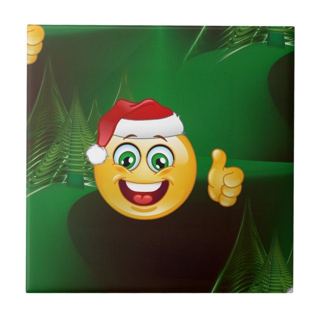 Carreau santa claus emojis (Devant)