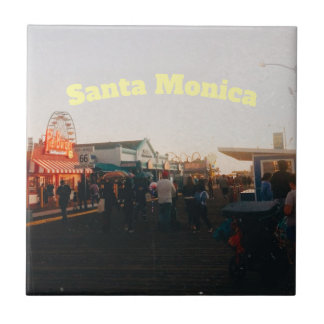 Carreau Santa Monica Pier, Los Angeles, Kalifornien