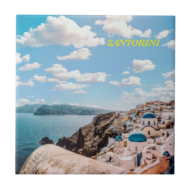 Carreau Santorin, Grèce Beach House (Devant)