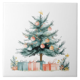Carreau sapin de Noël