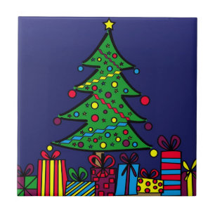 Carreau sapin de Noël