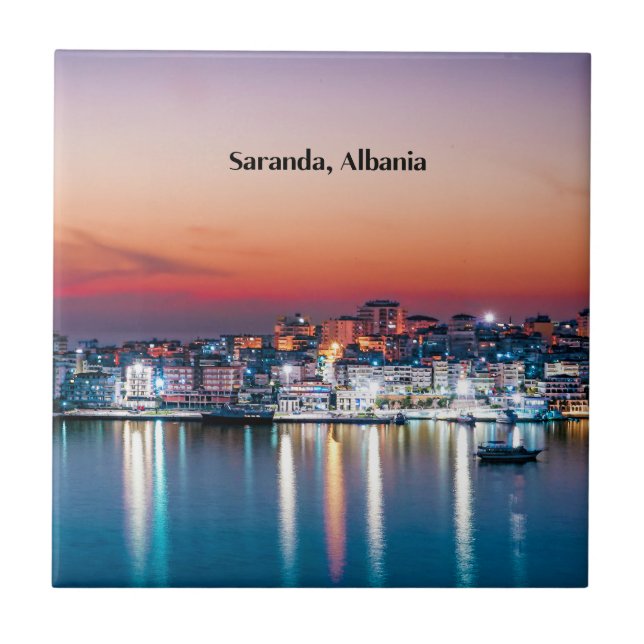 Carreau Saranda, Albanie (Devant)