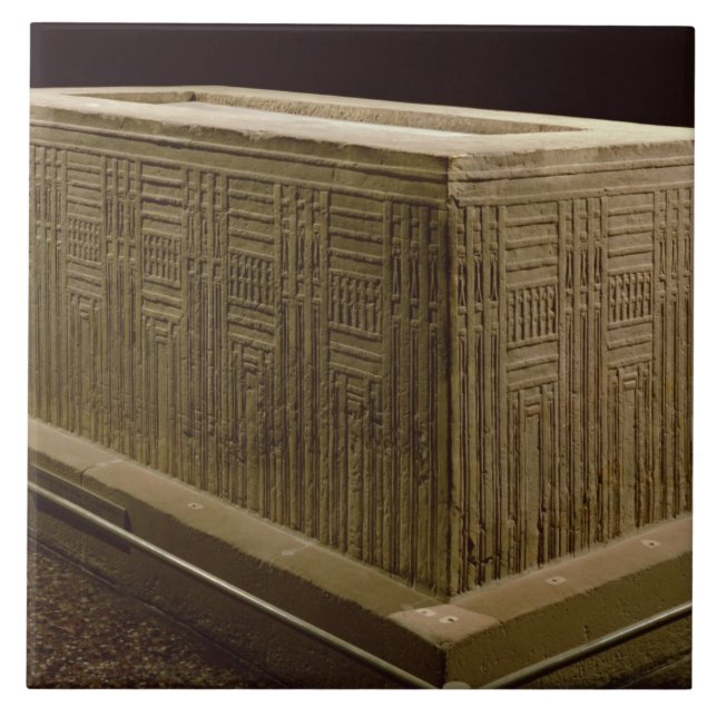 Carreau Sarcophage de gardon d'Abu (chaux) (voyez (Devant)