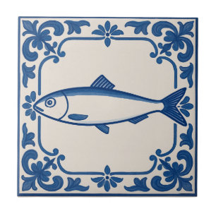 Carreau Sardine portugaise -