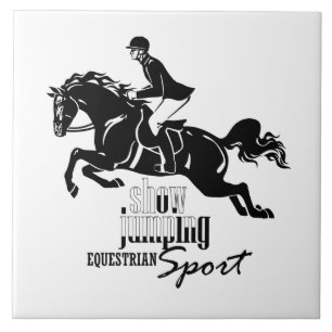 Carreau sauter équestre d'exposition