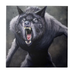 Carreau scary werewolf