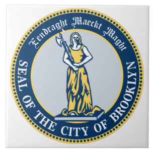 Carreau Sceau de Brooklyn (Borough in New York City)