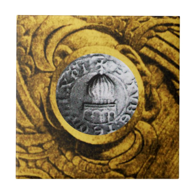 CARREAU SCEAU DU MODÈLE DES CHEVALIERS (Devant)