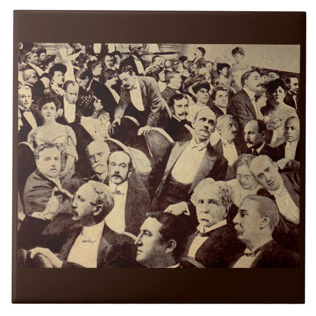 Carreau Scène de foule des années 1920 (Devant)