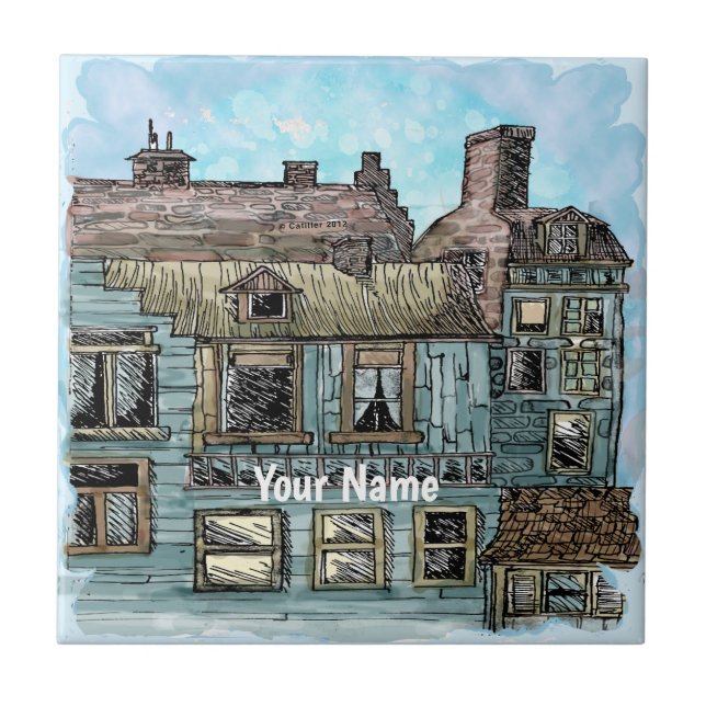 Carreau Scène de quai 2 (Devant)