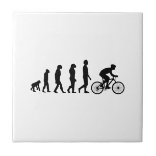 Carreau Schéma de l'évolution humaine du cyclisme moderne