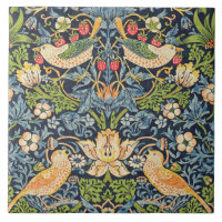 Schéma floral William Morris Strawberry Thief