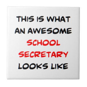 Carreau school secretary, awesome