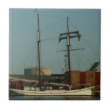 Schooner néerlandais dans le port danois