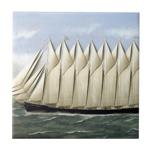 Carreau Schooner Thomas W Lawson 1900 (Devant)