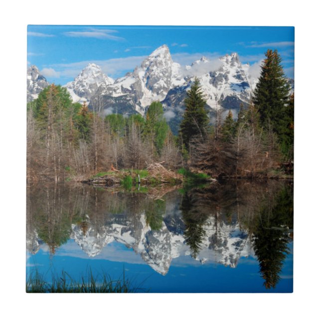 Carreau Schwabacher's Landing, Grand Teton (Devant)