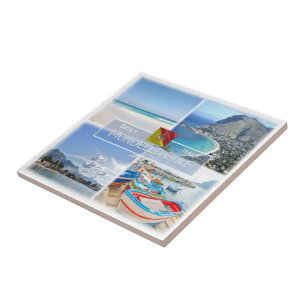 Carreau SCL029 MONDELLO GULF, Mosaïque, Sicile,