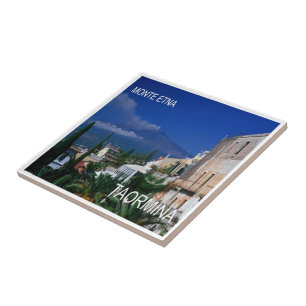 Carreau SCL069 TAORMINA, ETNA, Sicile,