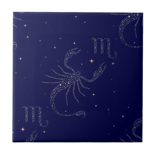 Carreau scorpio étoiles