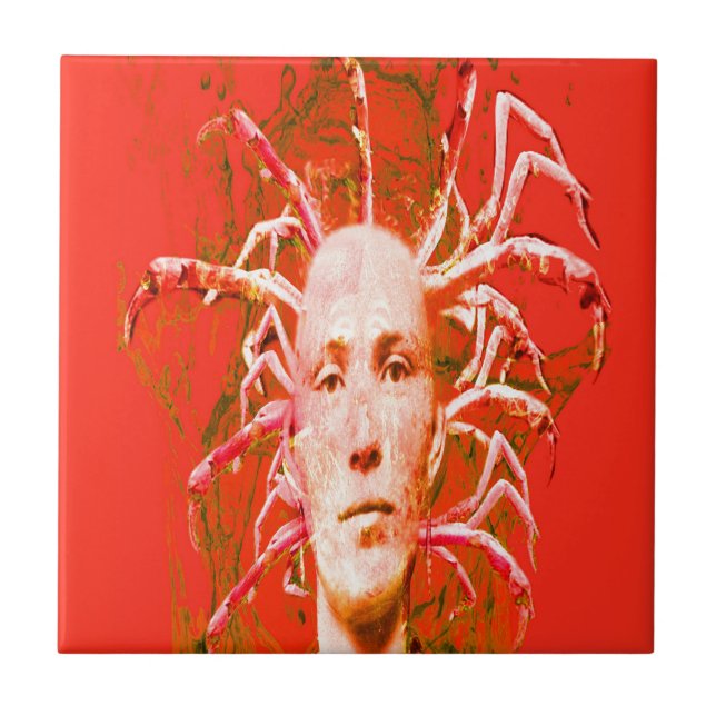 Carreau Scorpion rouge (Devant)