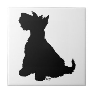 Carreau Scottie Chien Assis