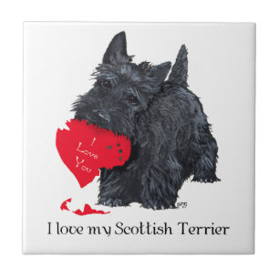 Carreau Scottish Terrier Valentine