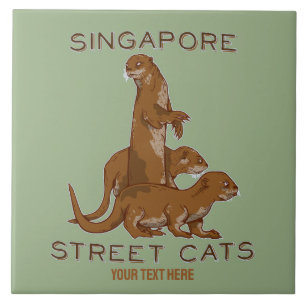 Carreau Sea Otter Singapore Street Cats