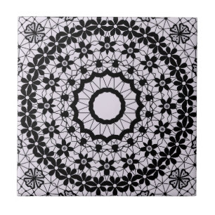 Carreau Seamless black lace lacy retro ornamental romantic