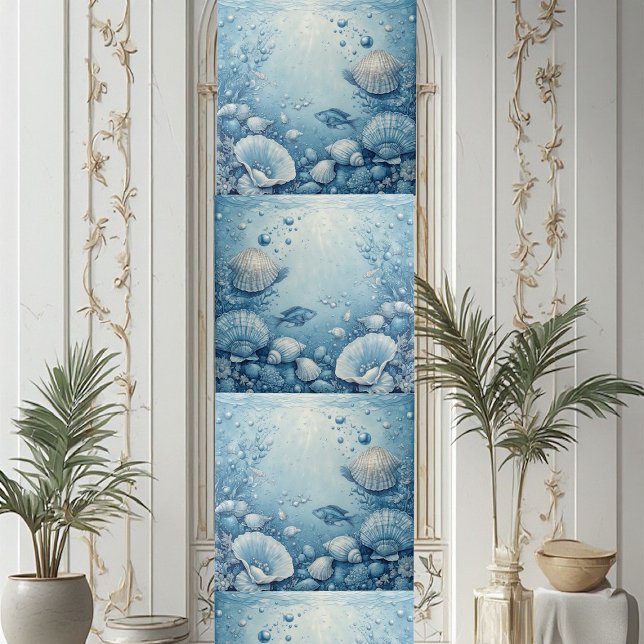 Carreau Seashell Aquatic Fish Underwater Filtering Light  (Seashell Aquatic Fish Underwater Filtering Light Ceramic Tile)