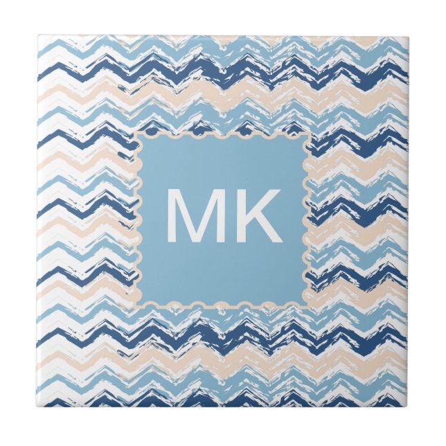 Carreau Seashore Scribble ZigZag (Devant)