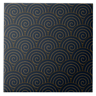 Carreau Seigaiha Motif sans Seamless
