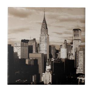 Carreau Sepia New York City - Croquis