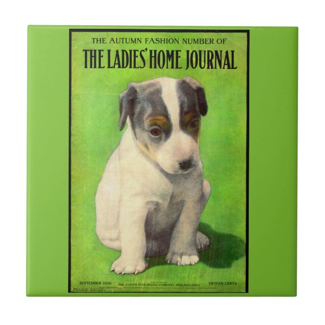 Carreau Septembre 1906 Ladies Home Journal couverture chio (Devant)