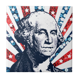 Carreau séquin george washington
