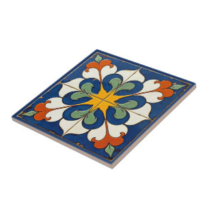 Carreau Serenade Sunburst Azulejo