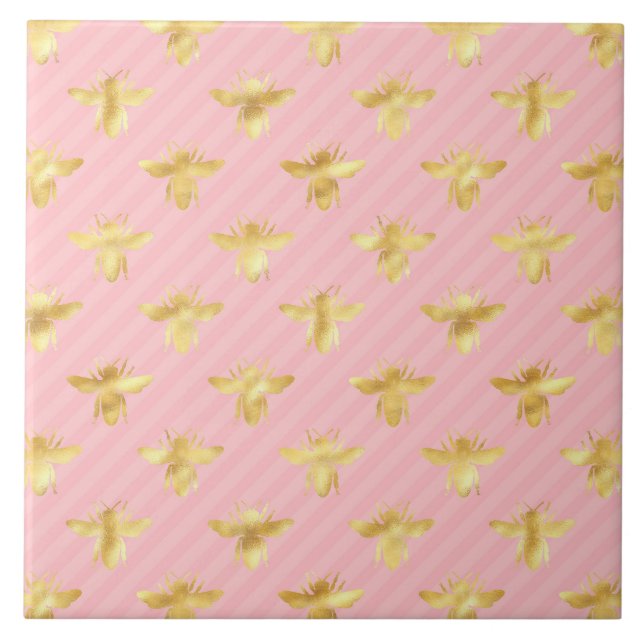 Carreau Série Princess Bee Design #7  (Devant)