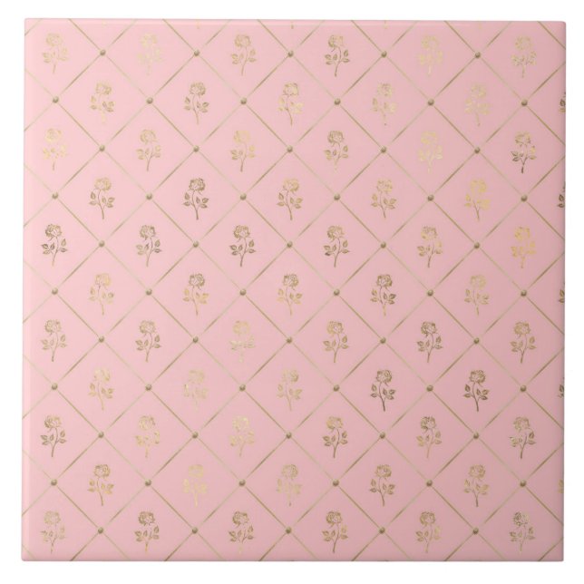 Carreau Série Princesse Abeille Design #6   (Devant)