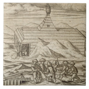 Carreau Servez d'équipier le massacre et des ours