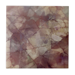 Carreau S'est levé le marbre Brown