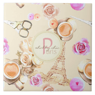 Carreau Shabby Chic à Paris Vintage