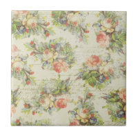 Shabby Chic Carrelage Floral